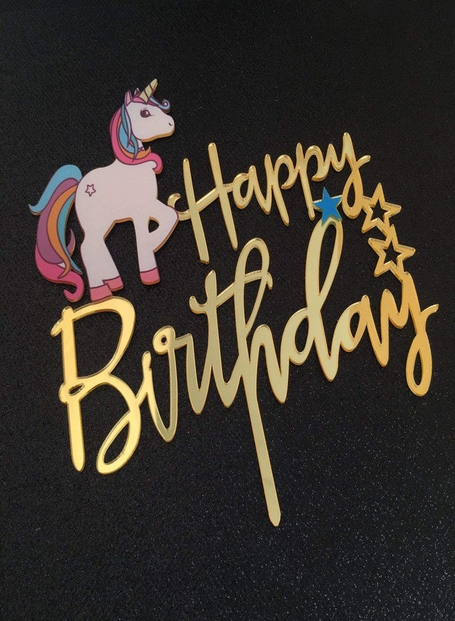 Missby Cute UNI Cake Topper for Kids Celebration, Theme or Birthday Party Decorations (UT) - Image 2